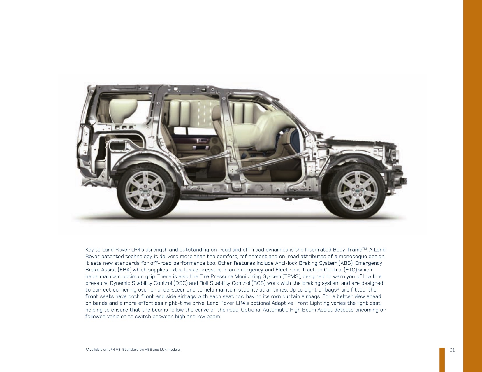 2011 Land Rover LR4 Brochure Page 34